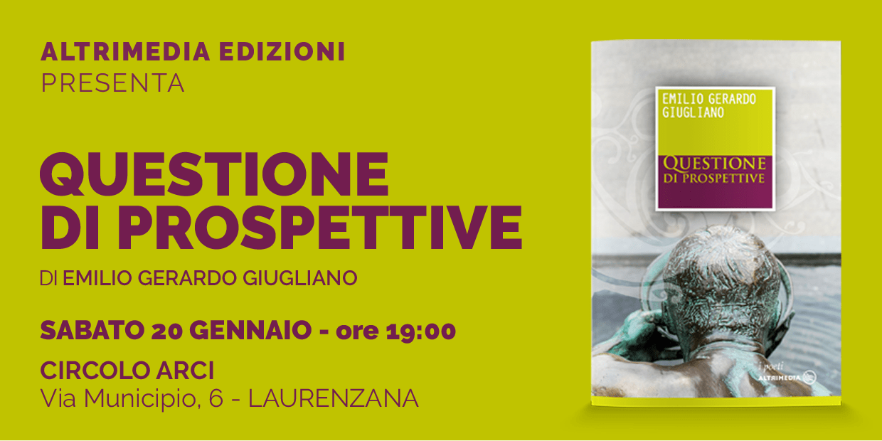 Il 20 gennaio a Laurenzana "Questione di prospettive"