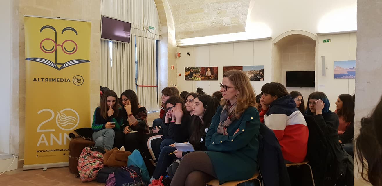 Storie che salvano la vita: la rassegna di Altrimedia a Matera con gli studenti del Liceo Classico "Duni"